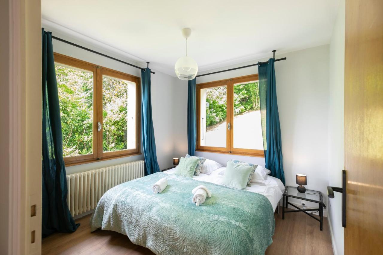 Апартаменты T4 Avec Vue Imprenable Sur Le Lac D'Annecy Вейрье-дю-Лак Экстерьер фото